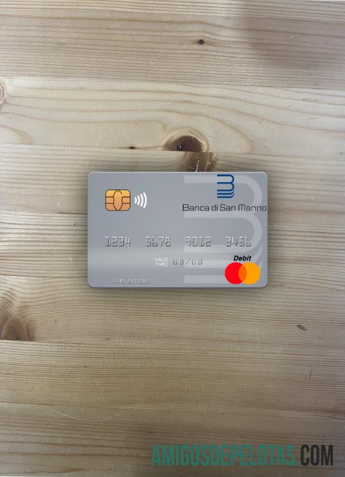 San Marino Banca Di San Marino Mastercard Photolook Frente amostra